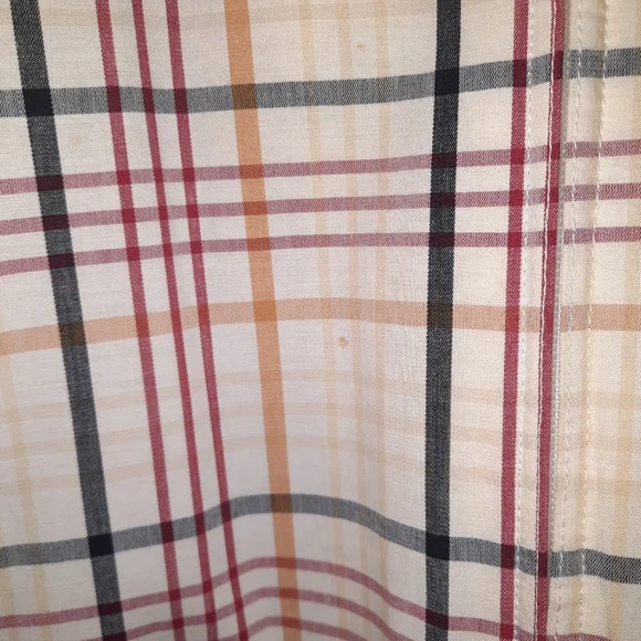 TIMBERLAND Windowpane Plaid Cotton Jacket Rain Resistant Bomber Car Coat Street - Picture 15 of 16